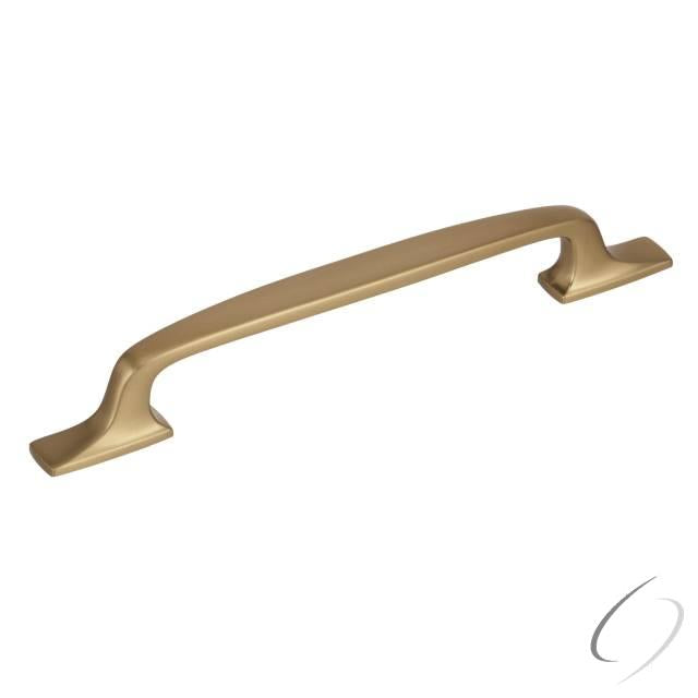 Amerock BP55321BBZ 6-5/16" (160 mm) Center to Center Highland Ridge Cabinet Pull Golden Champagne Fi
