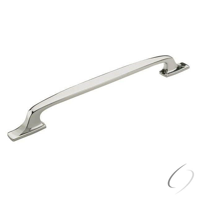 Amerock BP55323PN 12" (305 mm) Center to Center Highland Ridge Appliance Pull Bright Nickel Finish