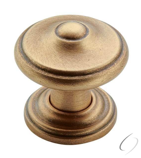 Amerock BP55341GB 1-1/4" (32 mm) Diameter Revitalize Cabinet Knob Gilded Bronze Finish