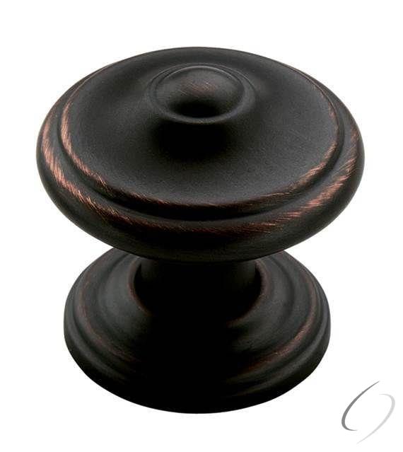 Amerock BP55341ORB 1-1/4" (32 mm) Diameter Revitalize Cabinet Knob Oil Rubbed Bronze Finish