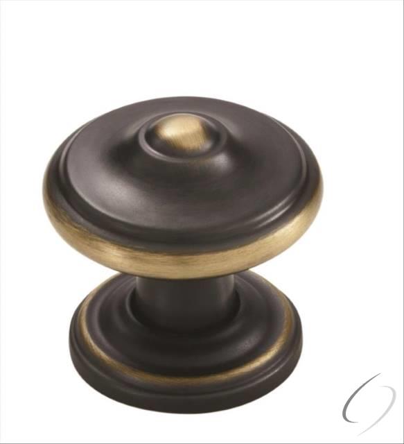 Amerock BP55341VB 1-1/4" (32 mm) Diameter Revitalize Cabinet Knob Venetian Bronze Finish