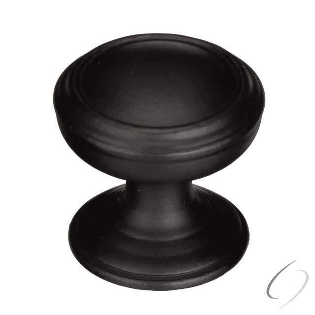 Amerock BP55342BBR 1-1/4" (32 mm) Diameter Revitalize Cabinet Knob Black Bronze Finish