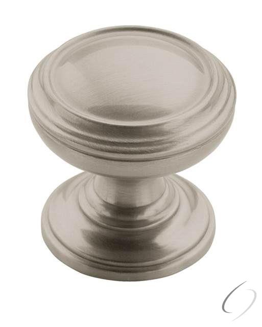 Amerock BP55342G10-10PACK Pack of 10 1-1/4" (32 mm) Diameter Revitalize Cabinet Knob Satin Nickel Fi