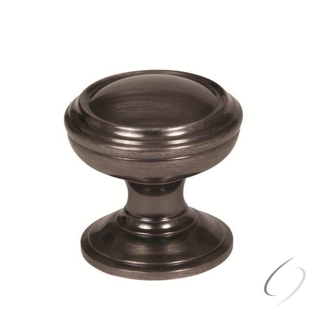 Amerock BP55342GM 1-1/4" (32 mm) Diameter Revitalize Cabinet Knob Gunmetal Finish
