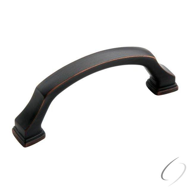 Amerock BP55343ORB 3" (76 mm) Center to Center Revitalize Cabinet Pull Oil Rubbed Bronze Finish