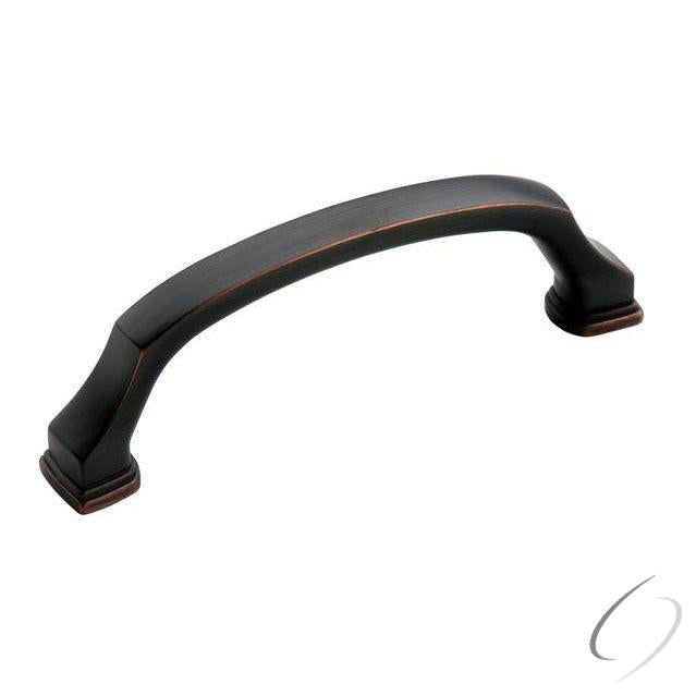 Amerock BP55344ORB 3-3/4" (96 mm) Center to Center Revitalize Cabinet Pull Oil Rubbed Bronze Finish