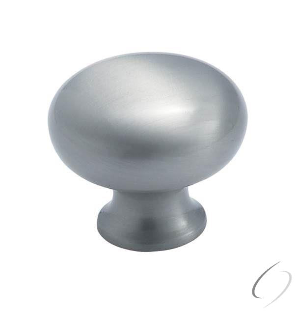 Amerock BP771G10 1-1/4" (32 mm) Diameter Traditional Classics Cabinet Knob Satin Nickel Finish