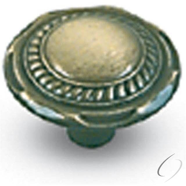 Amerock BP776AE 1-1/4" (32 mm) Diameter Allison Value Cabinet Knob Antique Brass Finish