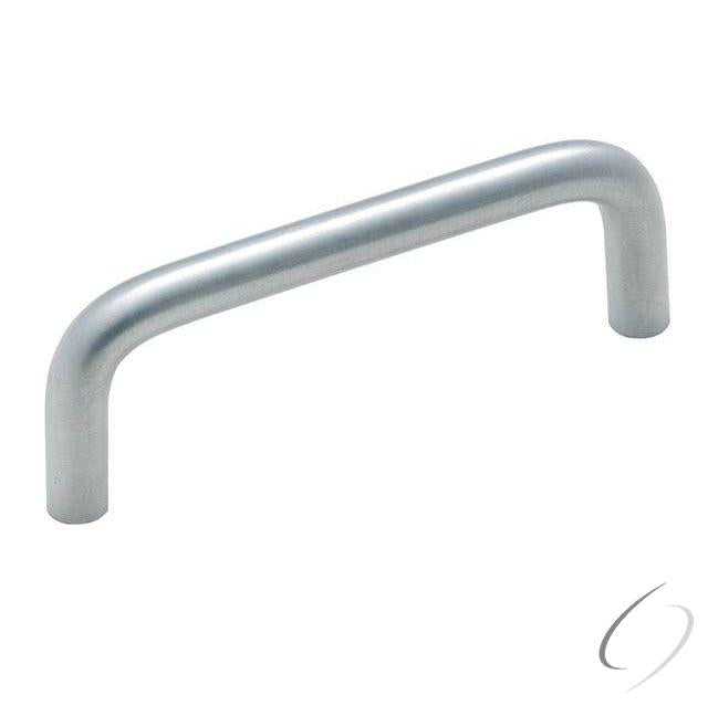 Amerock BP86526D 3" (76 mm) Center to Center Brass Wire Cabinet Pull Satin Chrome Finish