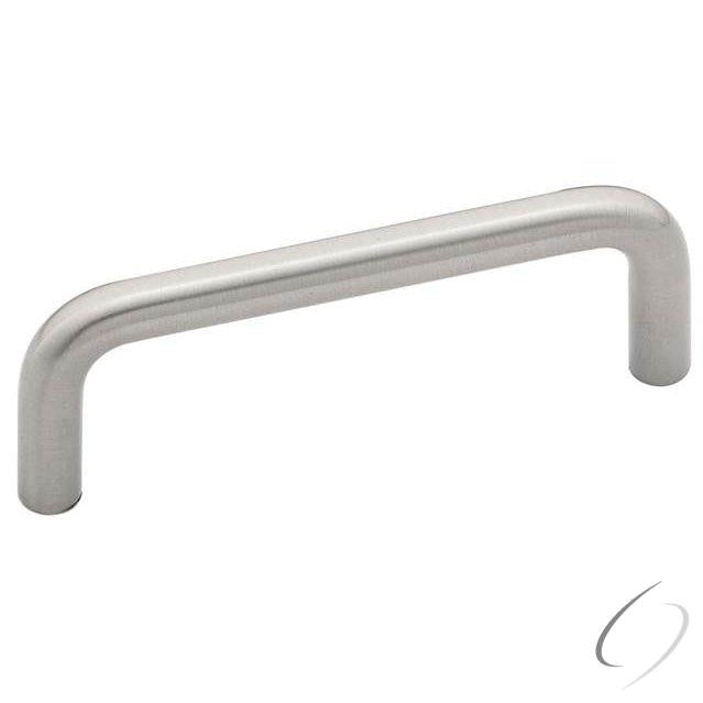 Amerock BP865G10 3" (76 mm) Center to Center Brass Wire Cabinet Pull Satin Nickel Finish