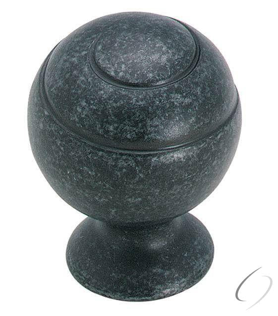 Amerock BP9338WID 1-1/8" (29 mm) Diameter Swirl'Z Cabinet Knob Wrought Iron Dark Finish