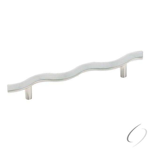 Amerock BP9364G10 5-1/16" (128 mm) Essential'Z Cabinet Pull Satin Nickel Finish