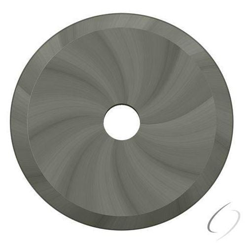 BPRK125U15A Base Plate for Knobs; 1-1/4" Diameter; Antique Nickel Finish