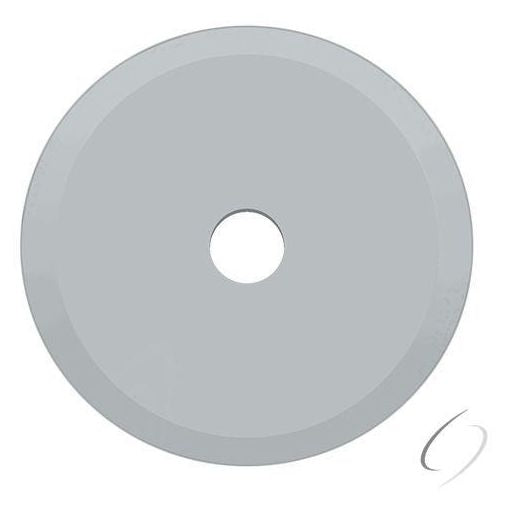 BPRK125U26D Base Plate for Knobs; 1-1/4" Diameter; Satin Chrome Finish