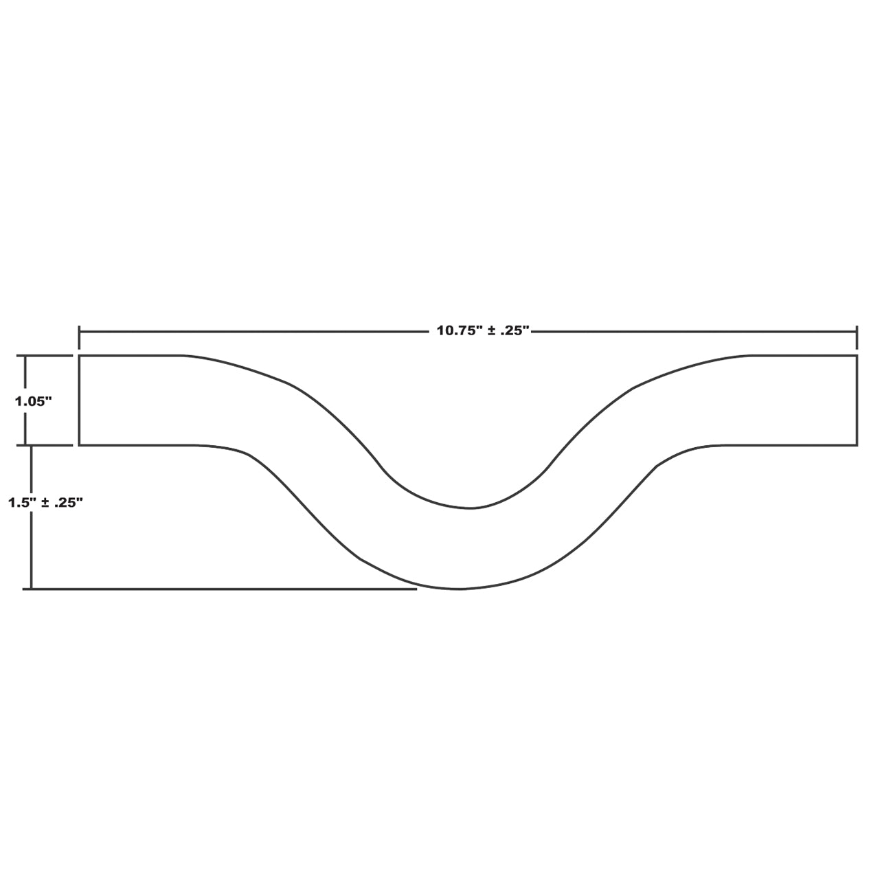 0357 - 3/4" PVC Condensate R-Trap - Sch 40
