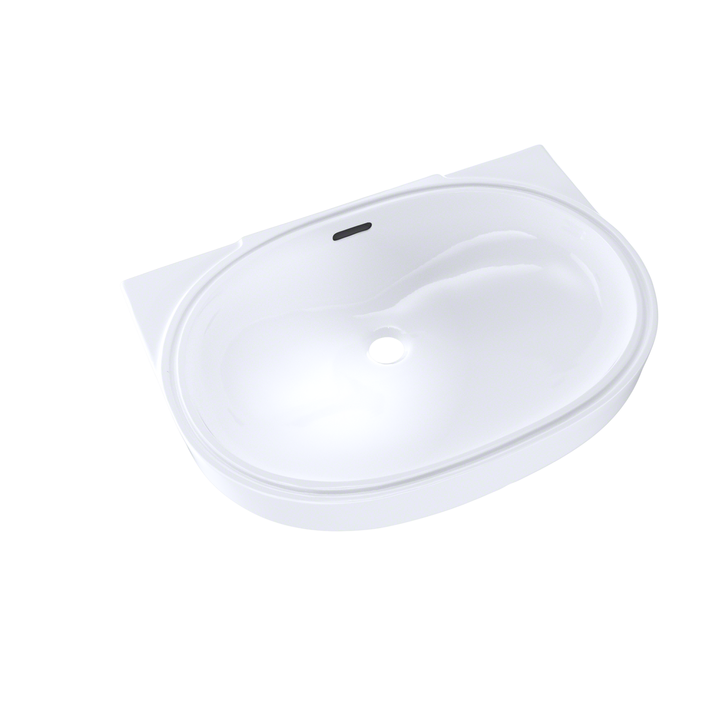 Toto LT546G#01 - Undermount Bathroom Sink with Overflow and CeFiONtect Ceramic Glaze- Cotton