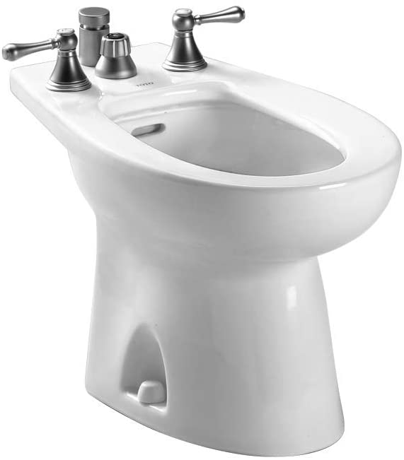 Toto BT500B#01 - Piedmont Bidet only, Vertical Spray- Cotton White