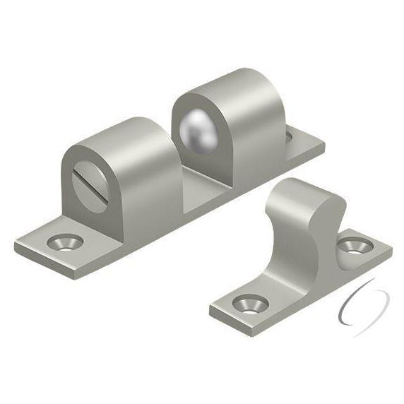 BTC30U15 Ball Tension Catch 3" x 3/4"; Satin Nickel Finish