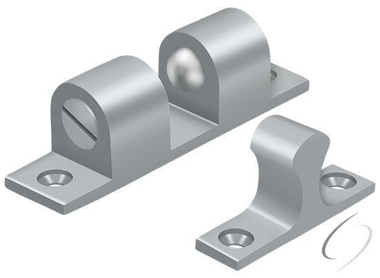 BTC30U26D Ball Tension Catch 3" x 3/4"; Satin Chrome Finish