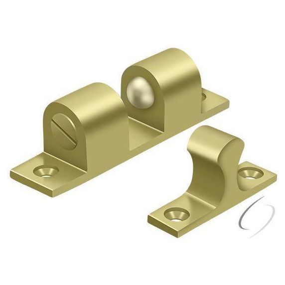 BTC30U3 Ball Tension Catch 3" x 3/4"; Bright Brass Finish