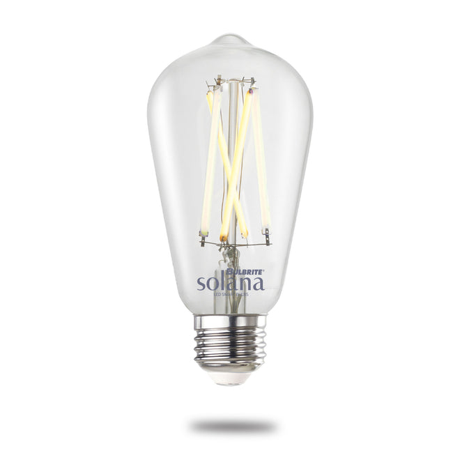 291125 - Wi-Fi Smart Tunable White ST18 LED Light Bulb - 8 Watt - 2200K-6500K - 2 Pack