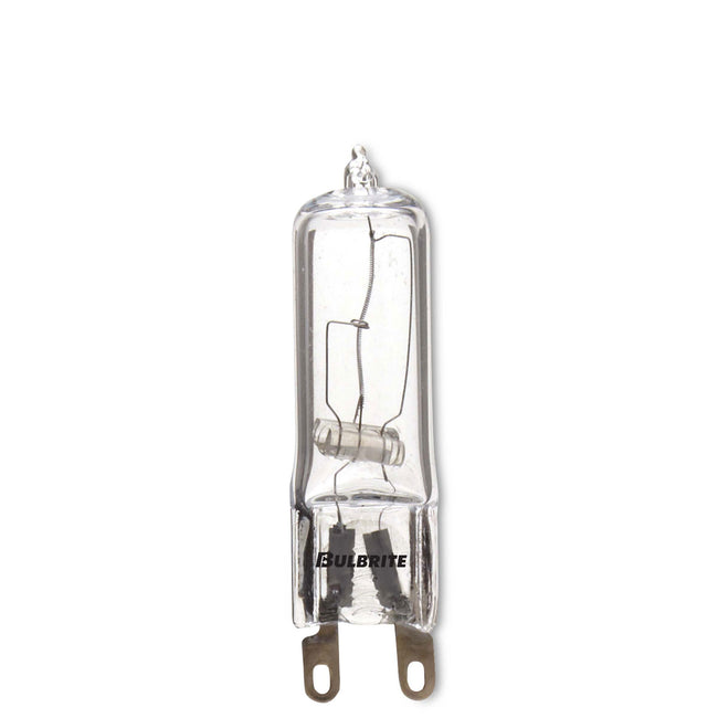 654040 - T4 Clear Halogen Bi-Pin Light Bulb - 40 Watt - 5 Pack