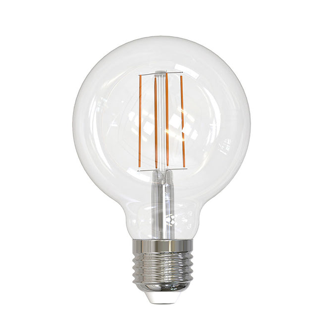 776632 - Filaments Dimmable G25 LED Light Bulb - 7 Watt - 4000K - 8 Pack