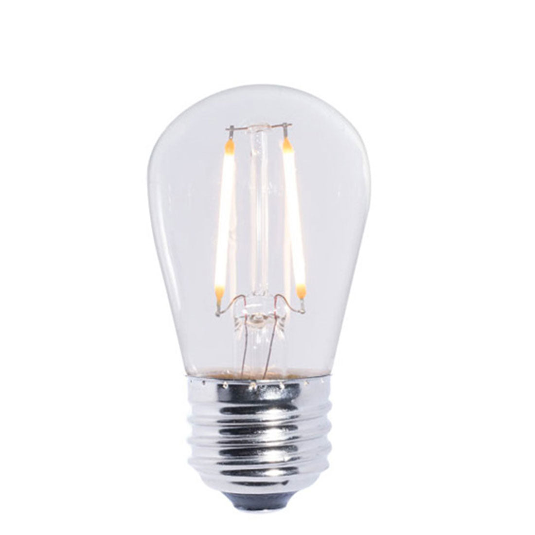 776851 - Filaments Dimmable S14 LED Light Bulb - 2.5 Watt - 2700K - 4 Pack
