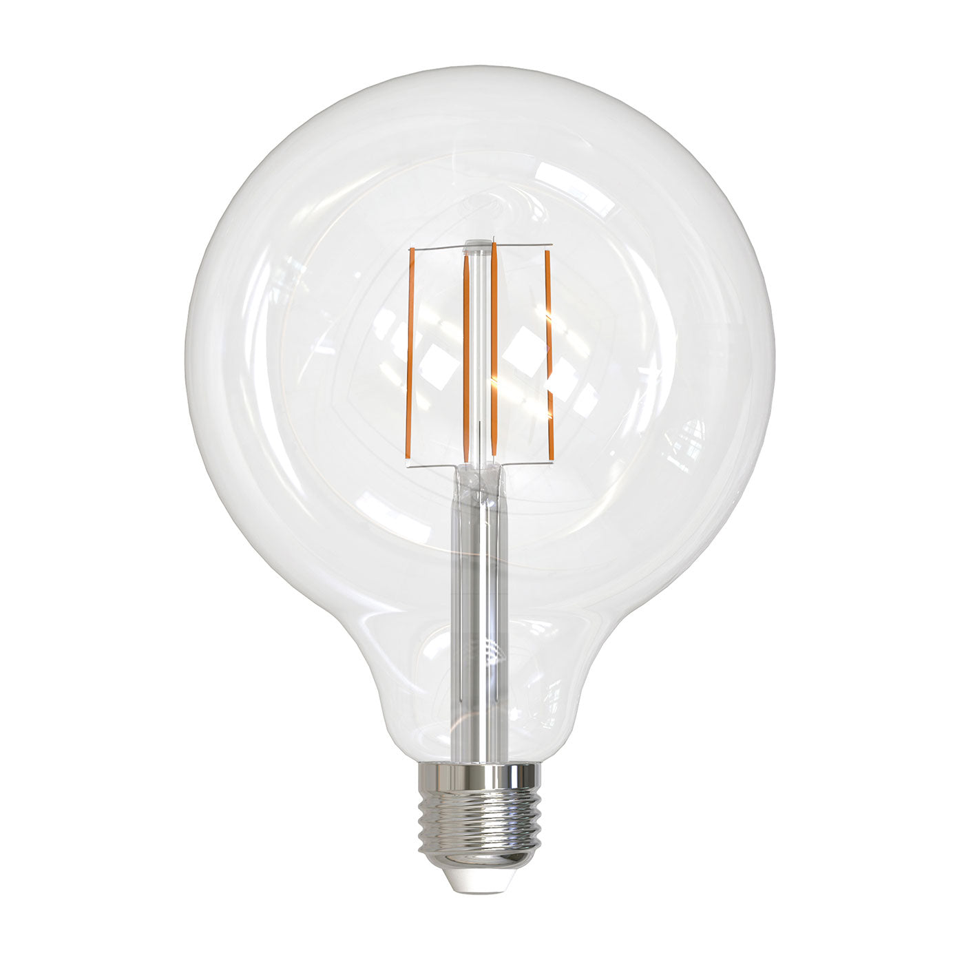 776879 - Filaments Dimmable G40 Medium Base LED Light Bulb - 8.5 Watt - 3000K - 2 Pack