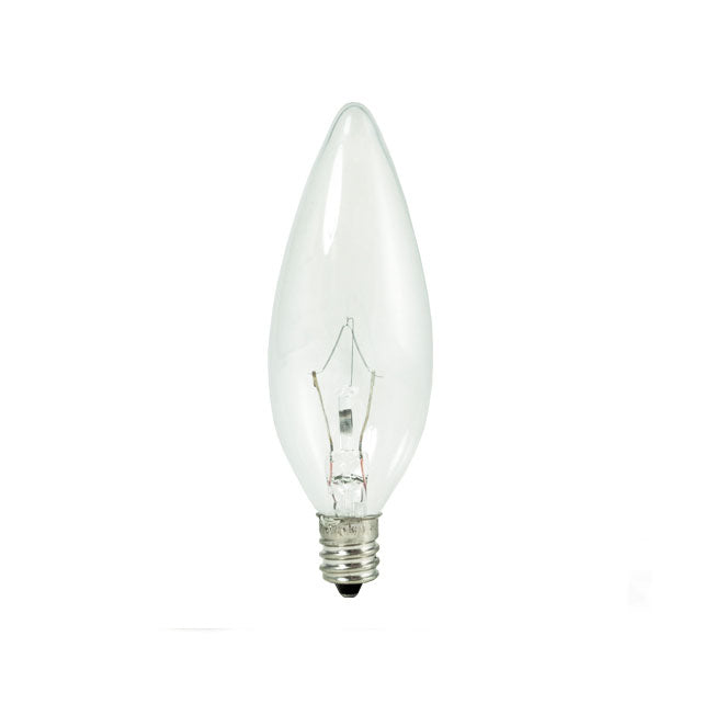 460040 - Krypton Torpedo B10 Candelabra Light Bulb - 40 Watt - 20 Pack