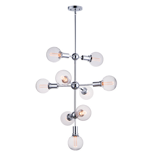 Maxim 11349PC - Molecule 9 Light 33" Pendant