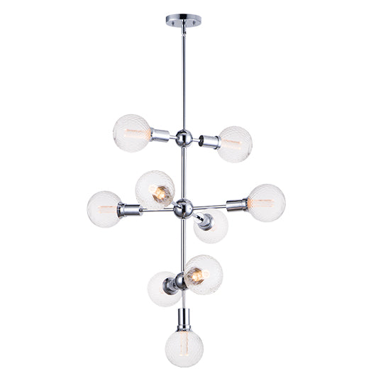 Maxim 11349PC - Molecule 9 Light 33" Pendant
