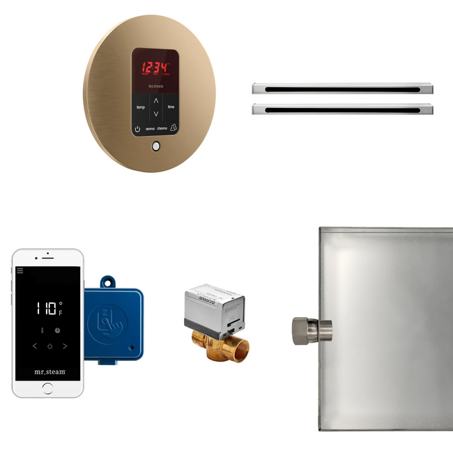 Butler Max Linear Package Round Brushed Bronze