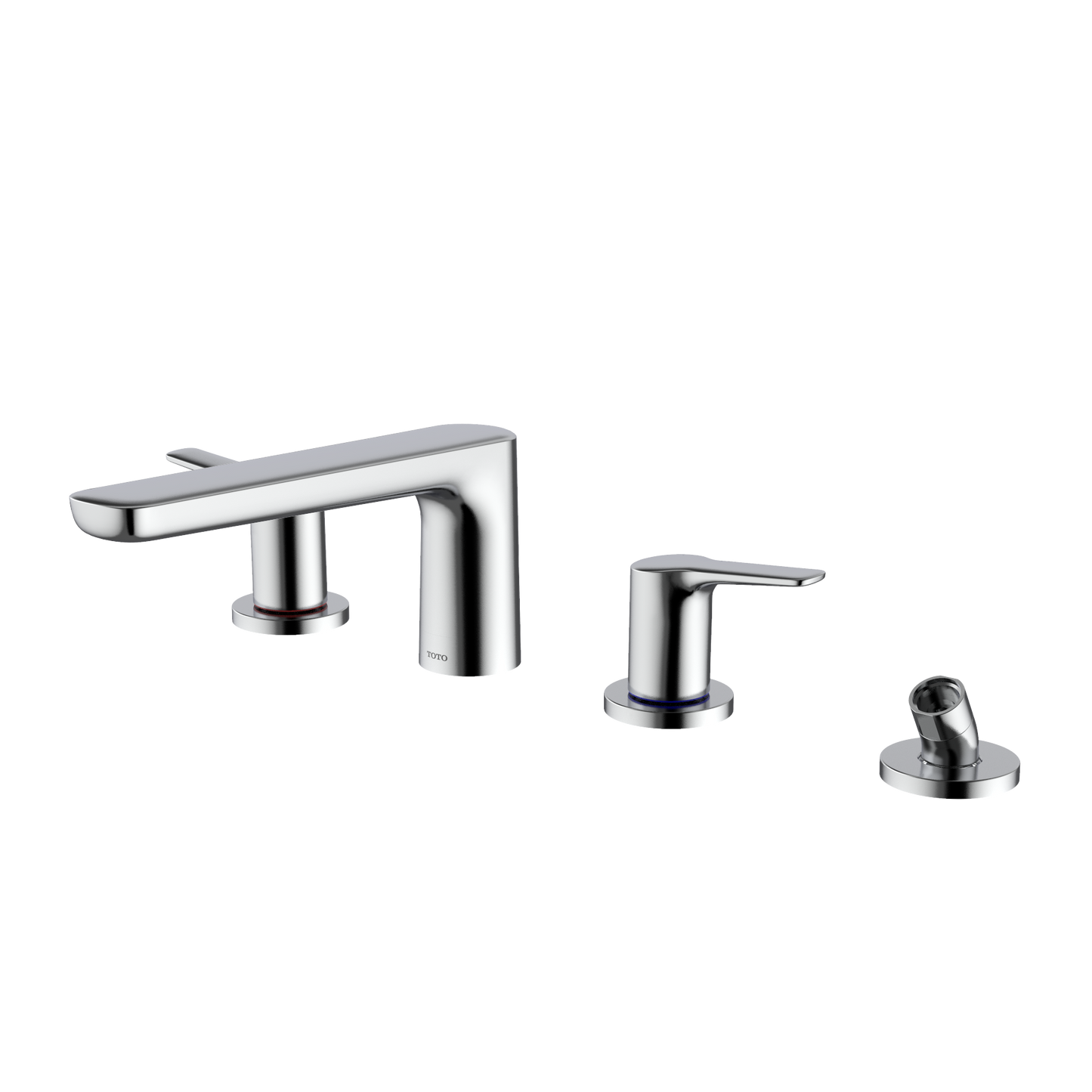 Toto TBG03202U#CP - FOUR-HOLE ROMAN TUB FILLER TRIM- CHROME PLATED