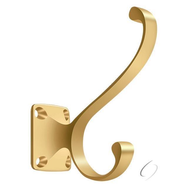 CAHH35CR003 Heavy Duty; Coat & Hat Hook; Lifetime Brass Finish