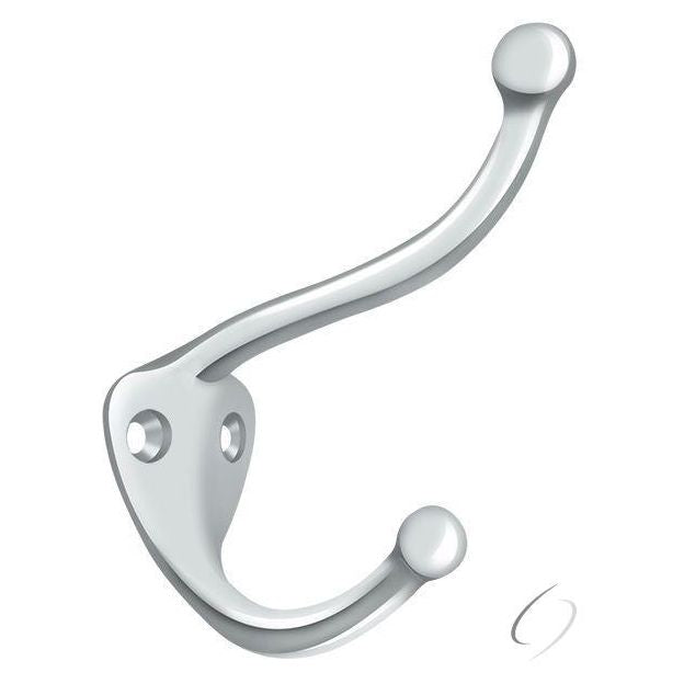 CAHH3U26 Coat & Hat Hook; Bright Chrome Finish