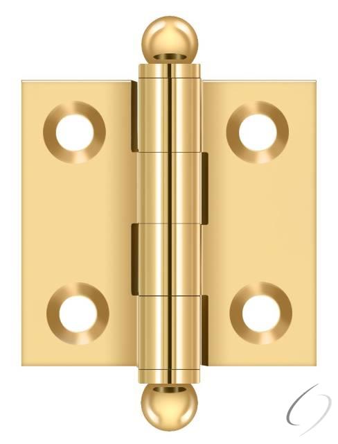 CH1515CR003 1-1/2" x 1-1/2" Hinge; with Ball Tips; Lifetime Brass Finish