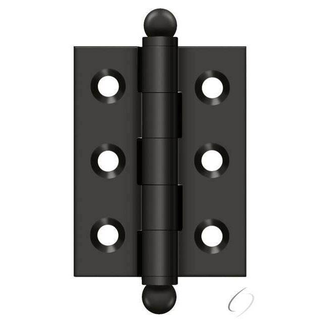 CH2015U10B 2" x 1-1/2" Hinge; with Ball Tips; Oil Rubbed Bronze Finish