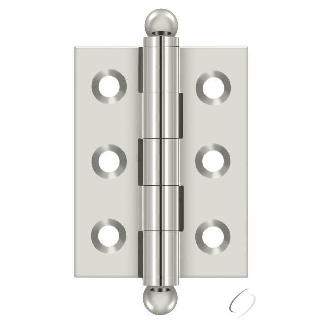 CH2015U14 2" x 1-1/2" Hinge; with Ball Tips; Bright Nickel Finish