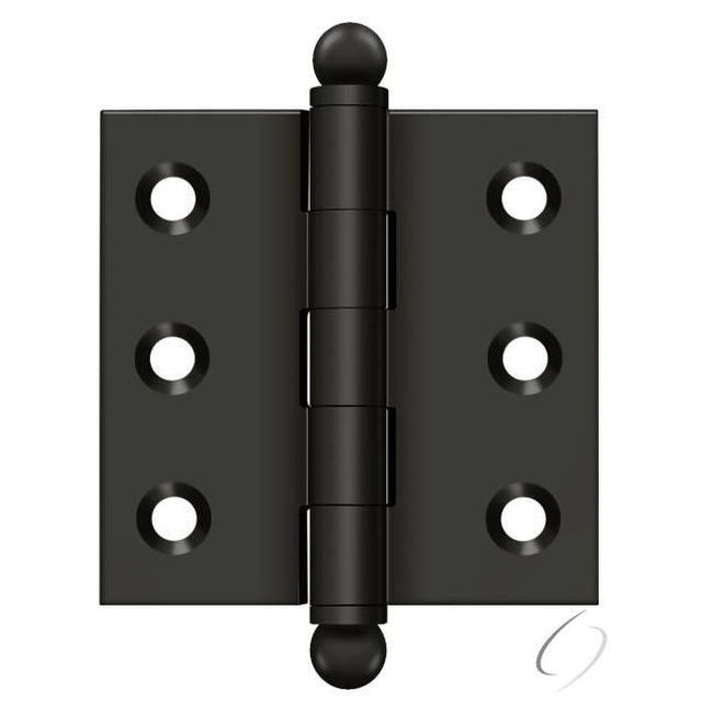 CH2020U10B 2" x 2" Hinge; with Ball Tips; Oil Rubbed Bronze Finish