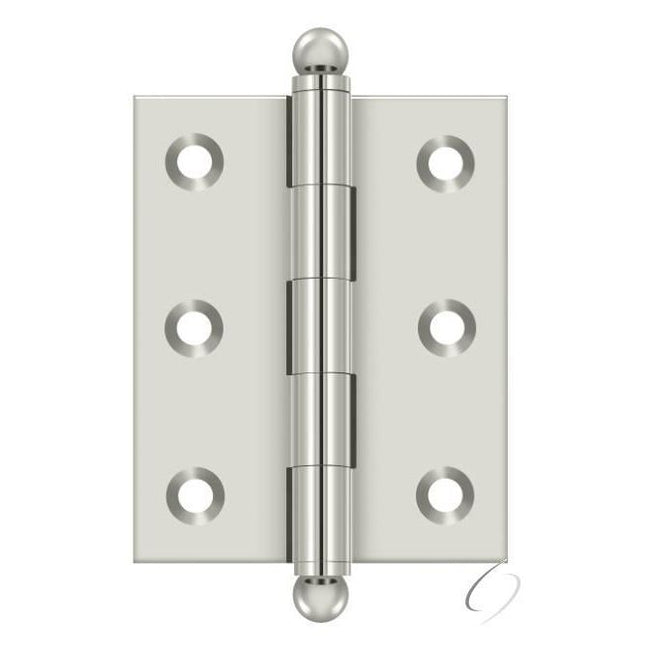 CH2520U14 2-1/2" x 2" Hinge; with Ball Tips; Bright Nickel Finish
