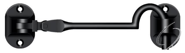 CHB4U19 Cabin Hooks; British Style; 4"; Black Finish