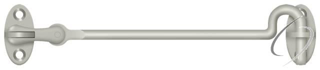 CHK6U15 Cabin Swivel Hooks; 6"; Satin Nickel Finish