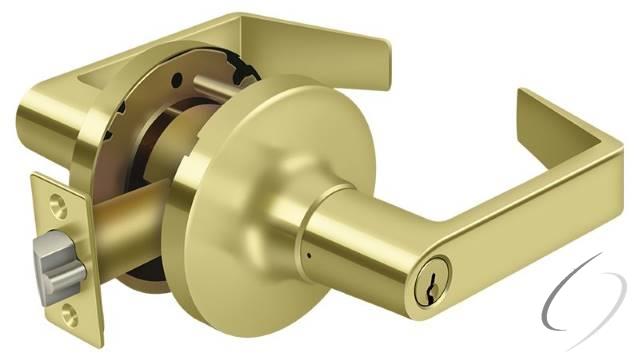 CL500FLC-3 Commercial Entry Standard Grade 1; Clarendon with CYL; Bright Brass Finish