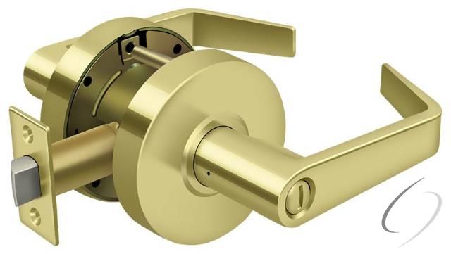 CL502EVC-3 Commercial Privacy Standard Grade 2; Clarendon; Bright Brass Finish