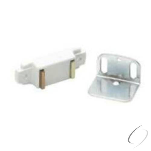 CM9765FW Magnetic Catch White Finish *Must be Purchased in Multiples of 100*