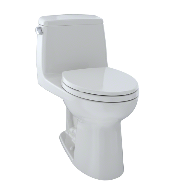 Toto MS854114S#11 - UltraMax One-Piece Elongated 1.6 GPF Toilet, Colonial White