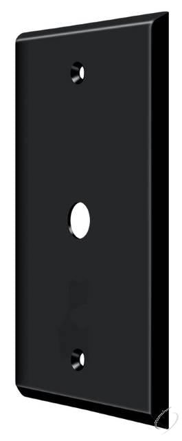 CPC4764U19 Switch Plate; Cable Cover Plate; Black Finish