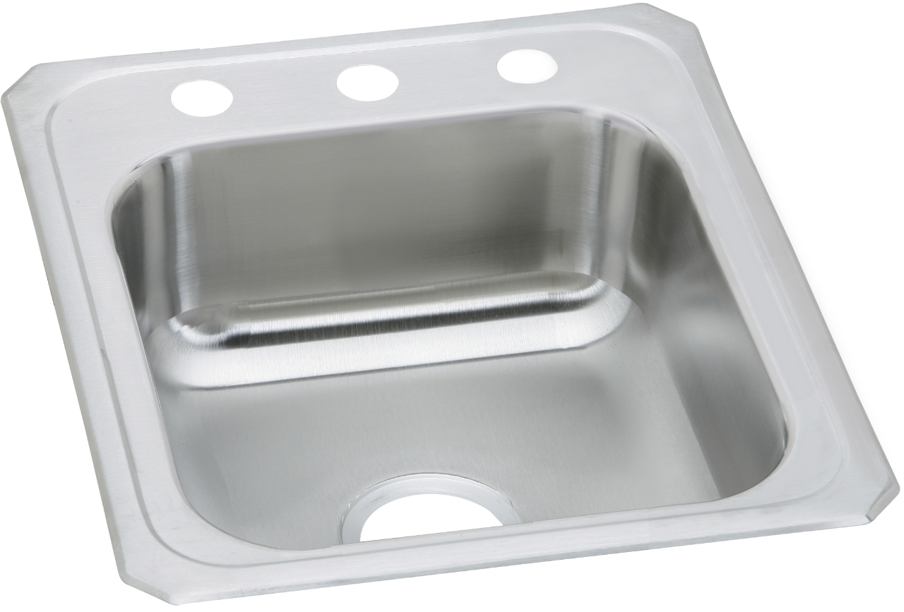 Elkay CR17213 - Elkay Celebrity Stainless Steel 17" x 21-1/4" x 6-7/8", Single Bowl Drop-in Sink