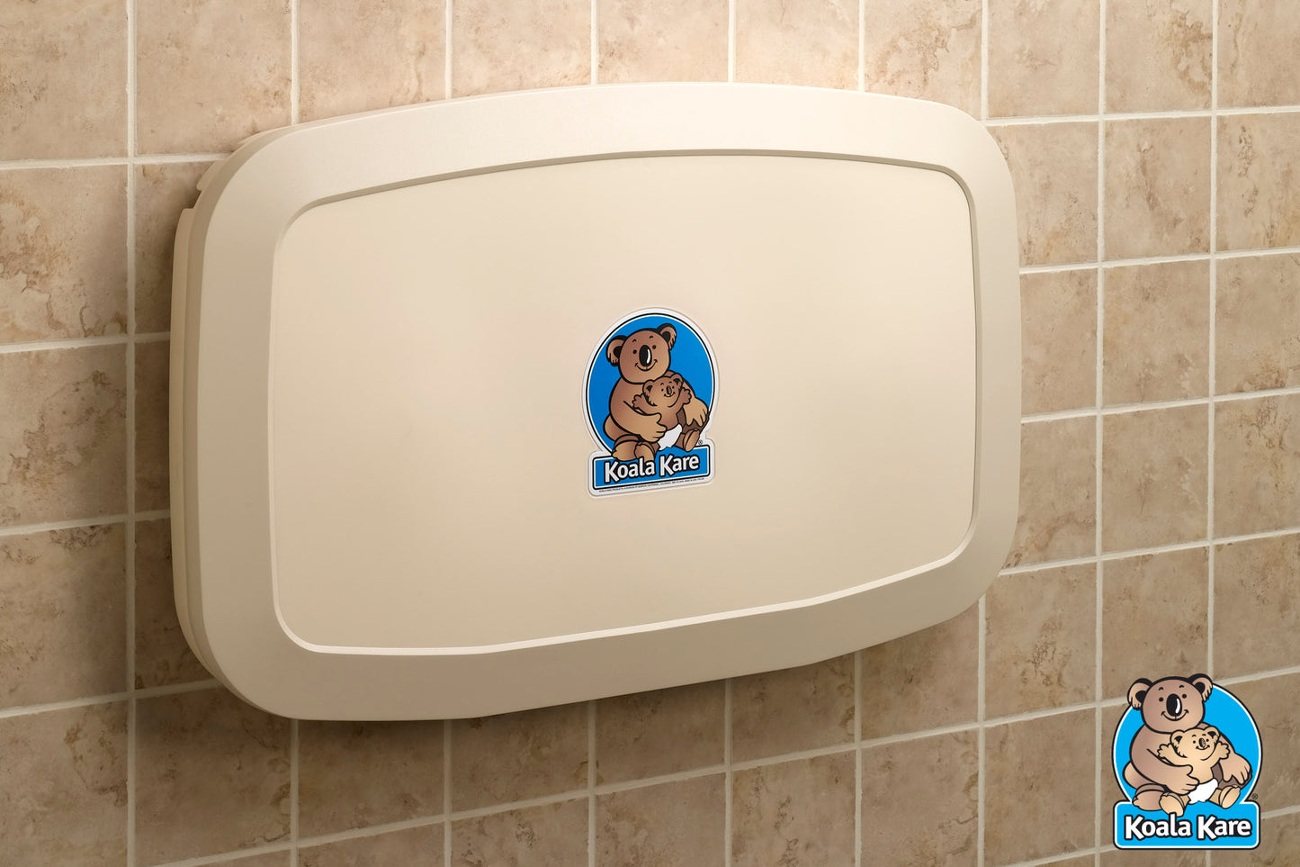 Koala Kare KB200 - Horizontal Wall-Mounted Baby Changing Station